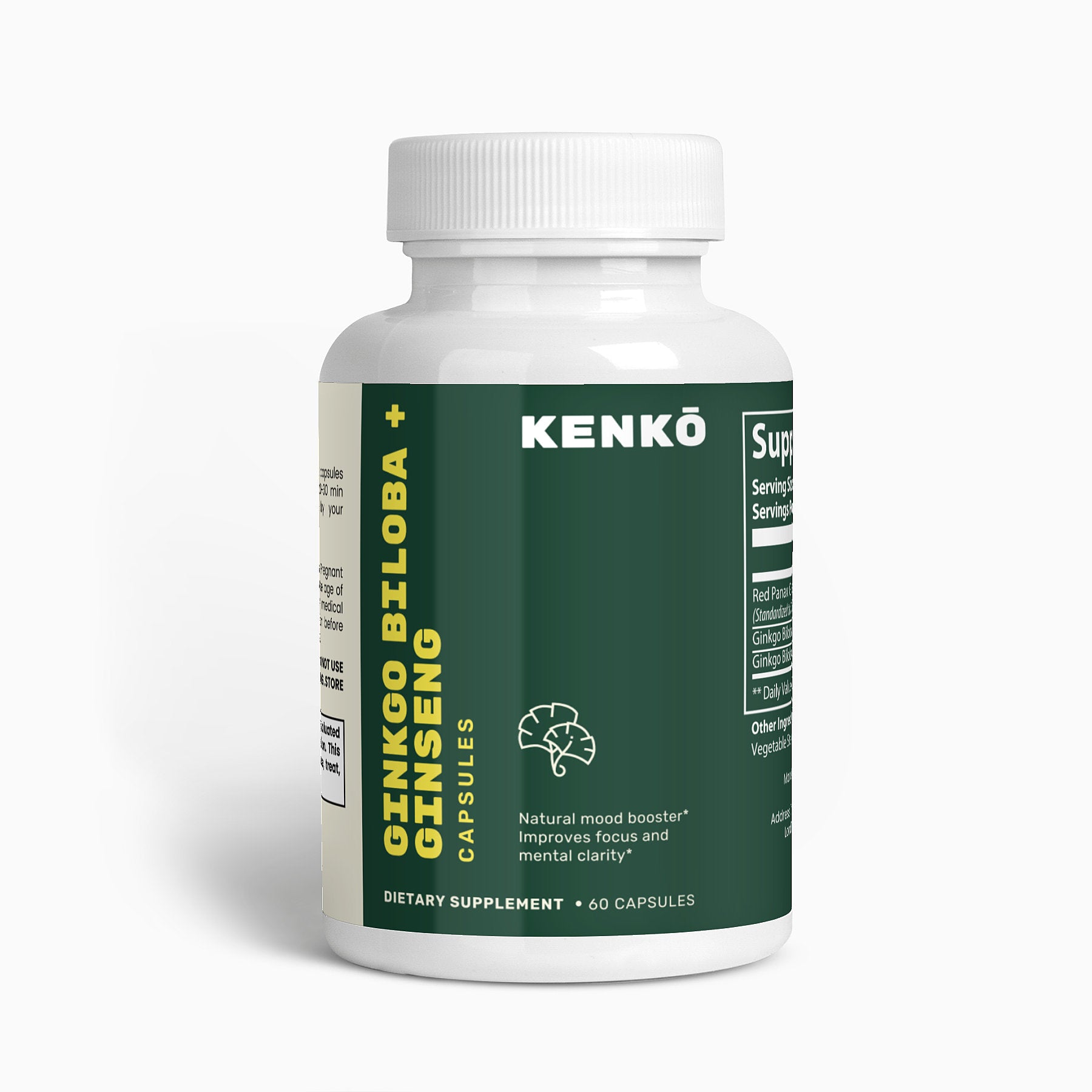 Ginkgo Biloba + Ginseng