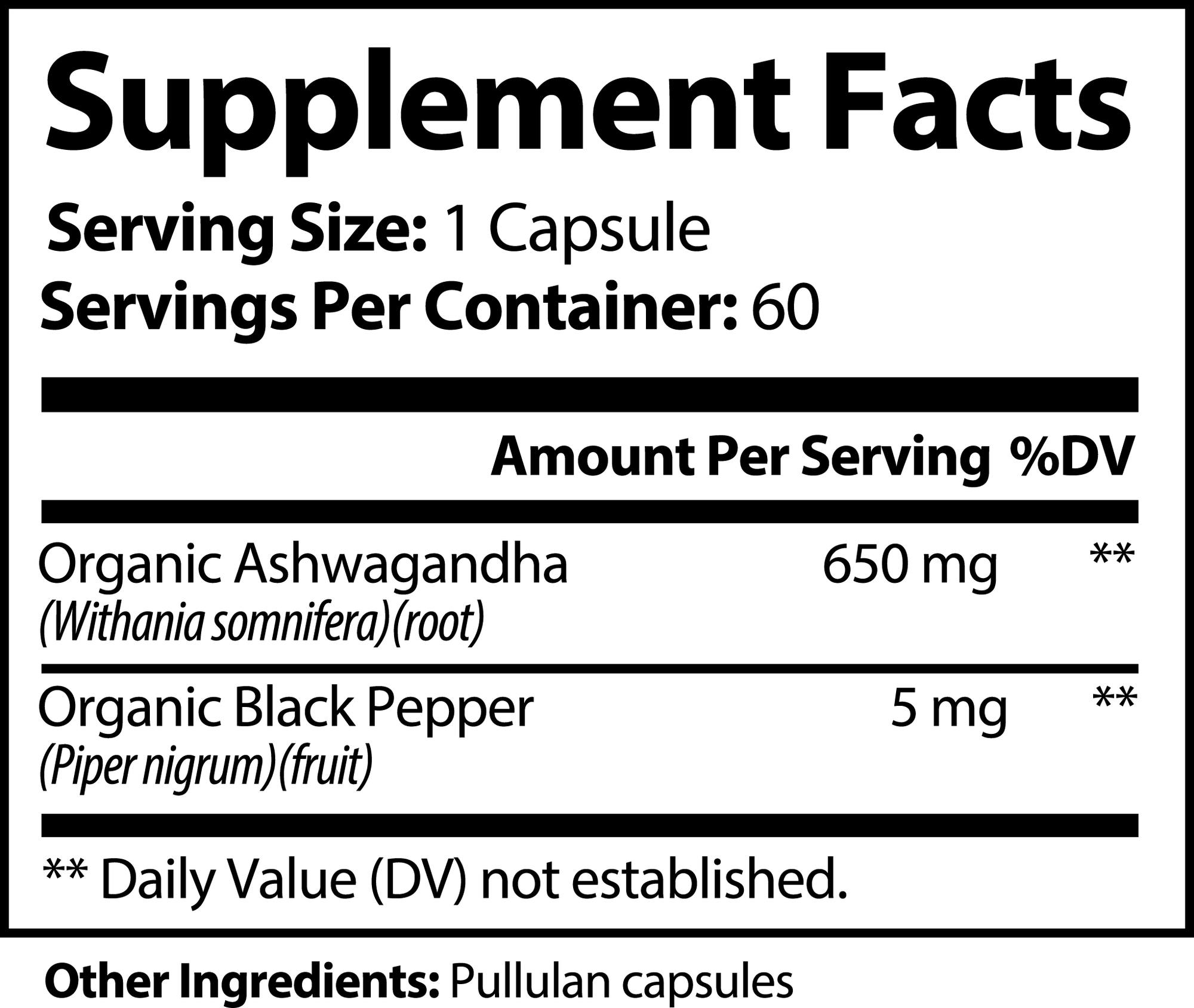 Ashwagandha Organic